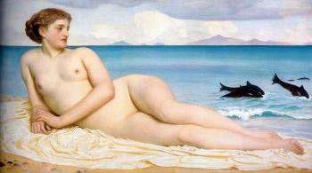 Lord Frederick Leighton : Actaea, the Nymph of the Shore